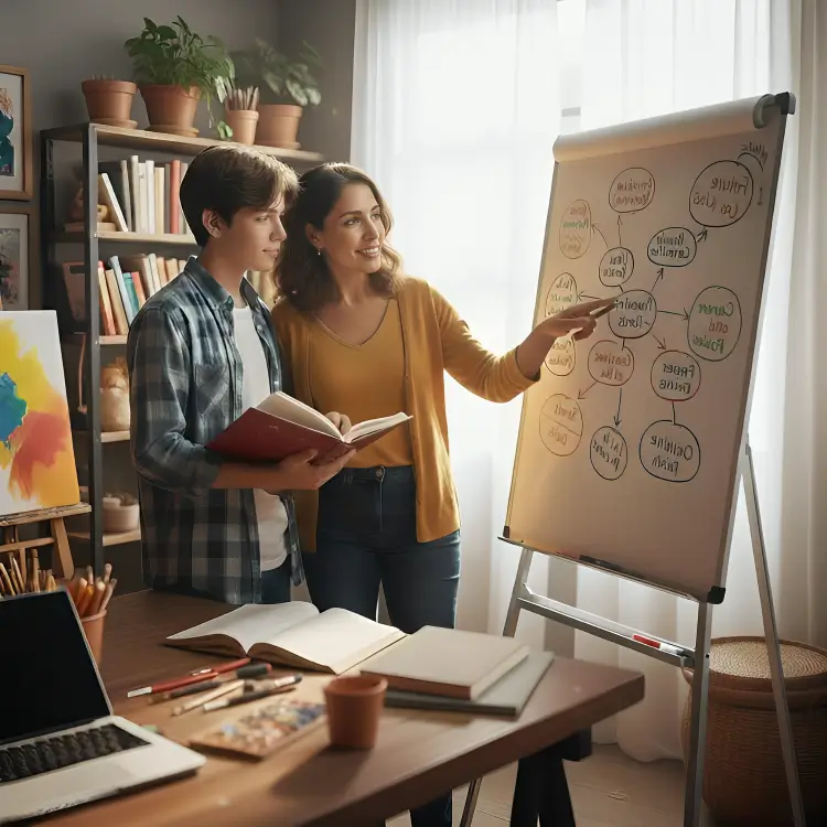 Padres ayudando a sus hijos a desarrollar confianza paso a paso