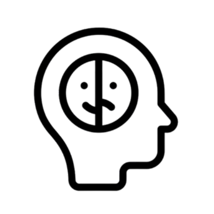 Icono que representa pensamientos o ideas