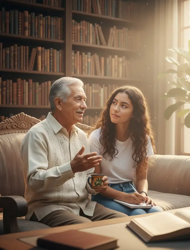 Padres ayudando a sus hijos a tener más claridad en decisiones y aprendizaje